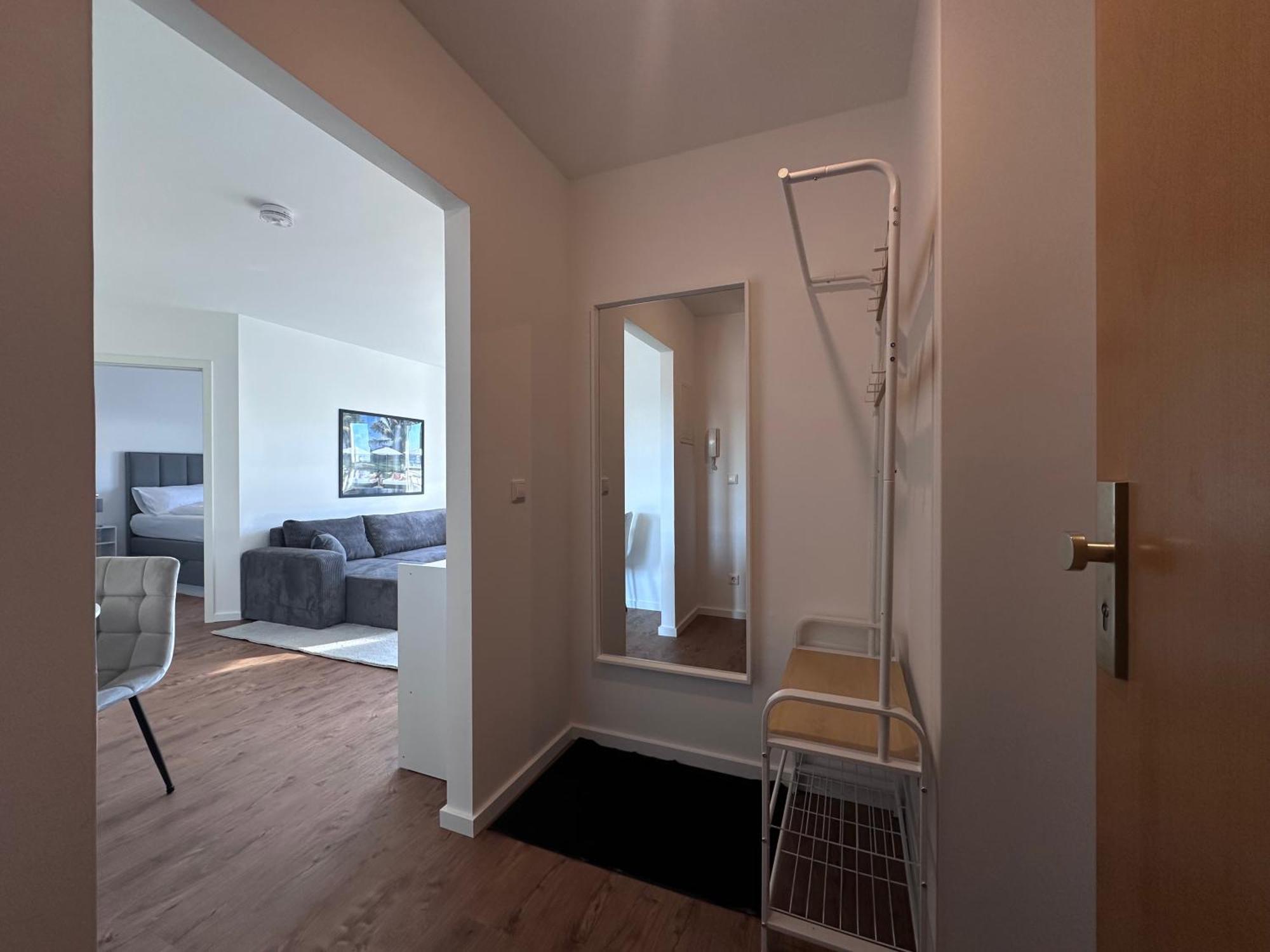 Apartment Flussblick Living